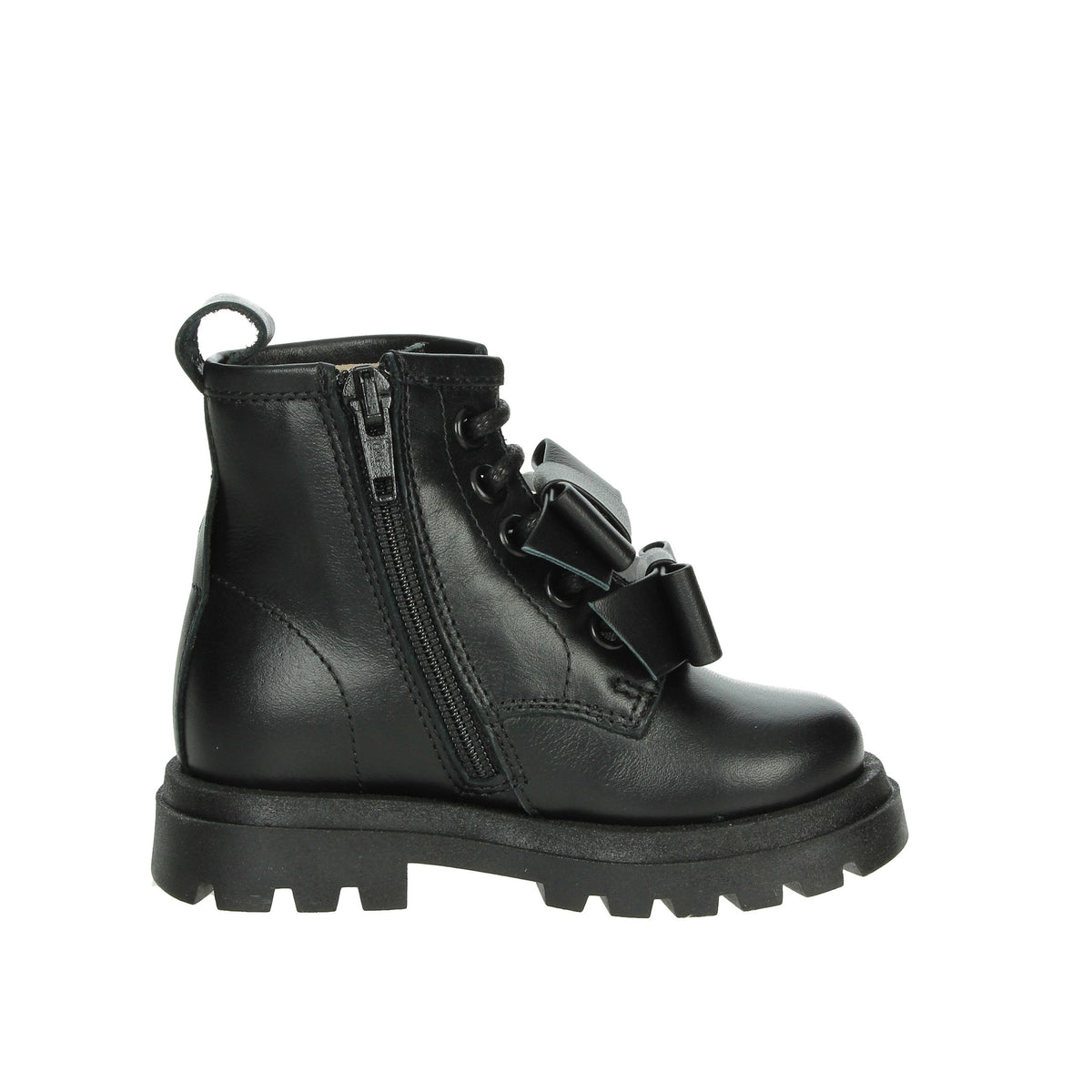 FLORENS Bambine e ragazze Anfibi E5535 Nero