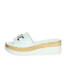 Cinzia Soft Donna Ciabatta con zeppa IAF343456 Bianco