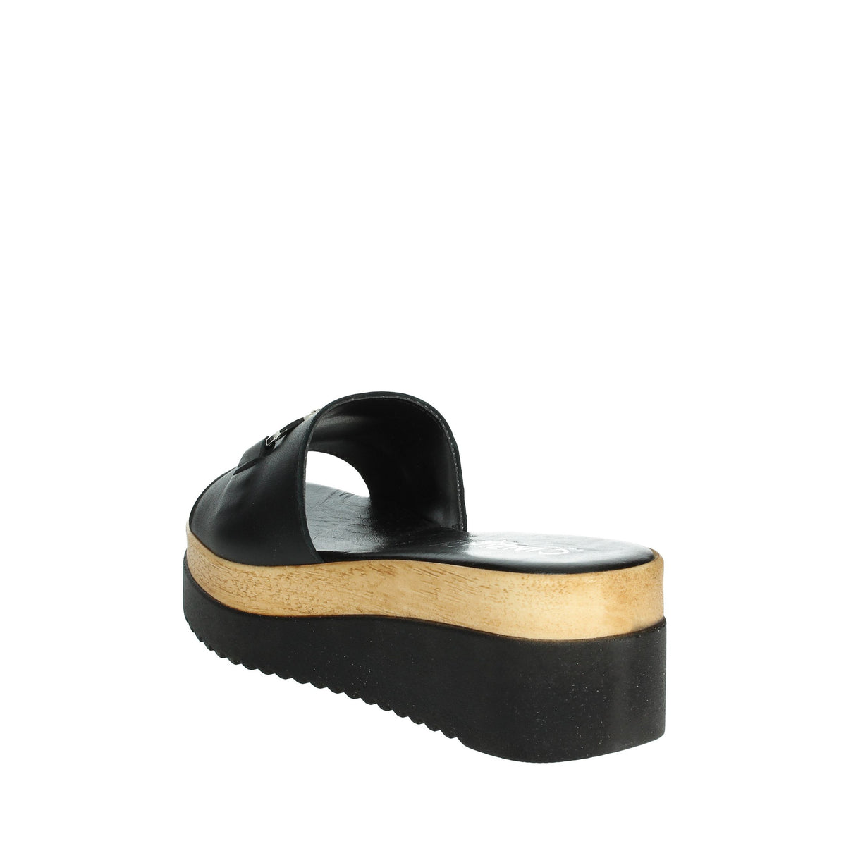 CINZIA SOFT Donna Ciabatte con zeppa IAF343456 Nero