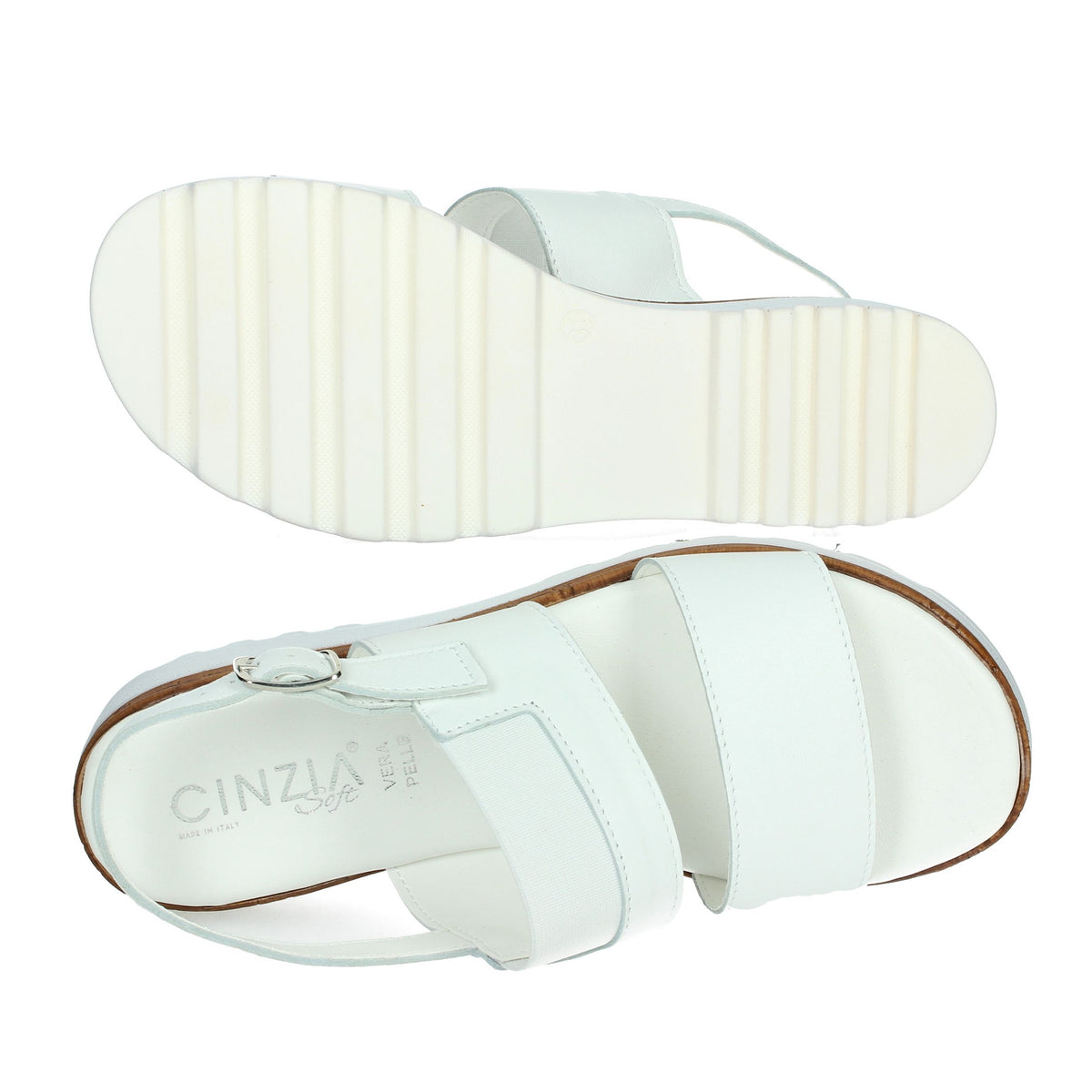 CINZIA SOFT Donna Sandali bassi IAF23411-PE Bianco