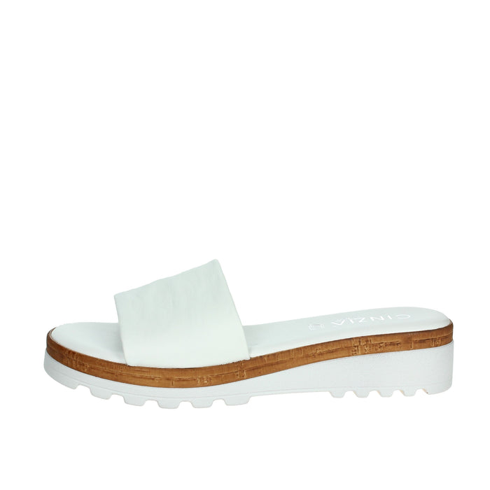 CINZIA SOFT Donna Ciabatte basse IAF23384 Bianco