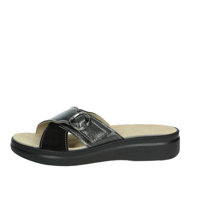 CINZIA SOFT Donna Ciabatte basse MZK65-D Nero