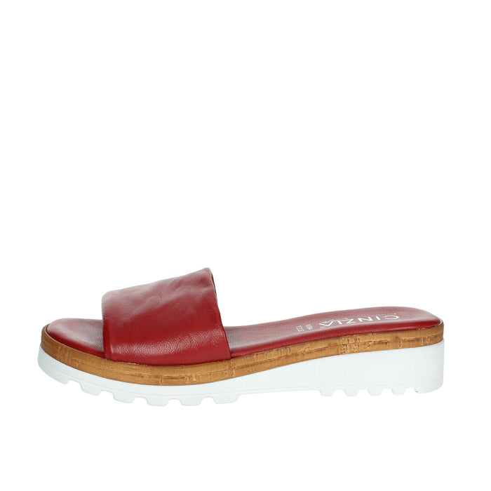 CINZIA SOFT Donna Ciabatte basse IAF23384 Rosso