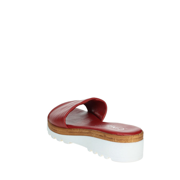CINZIA SOFT Donna Ciabatte basse IAF23384 Rosso