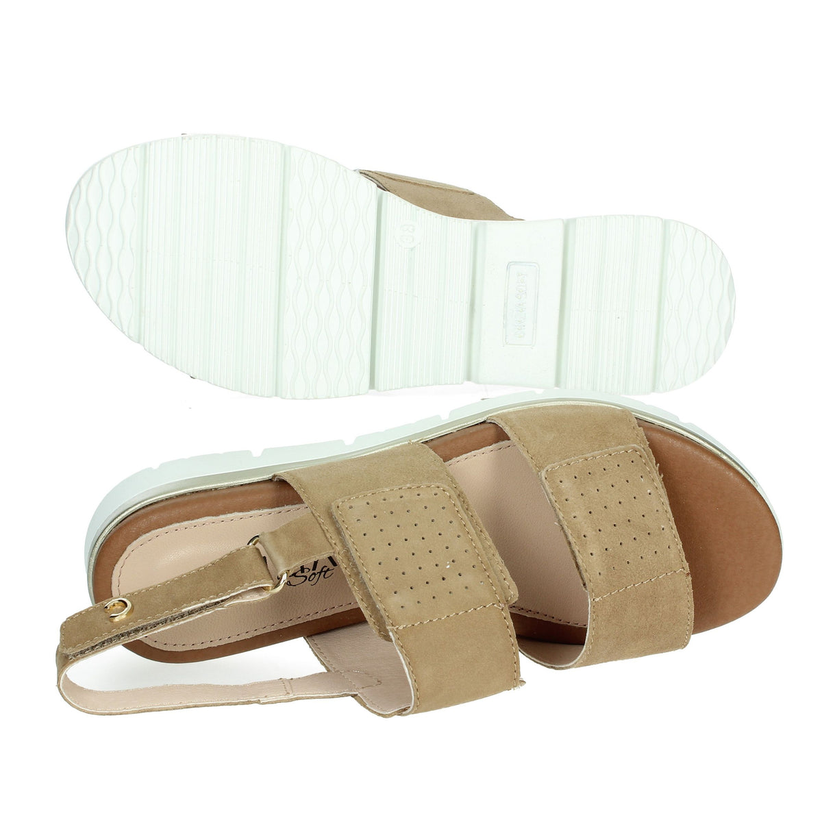 CINZIA SOFT Donna Sandali bassi SV821031 Taupe