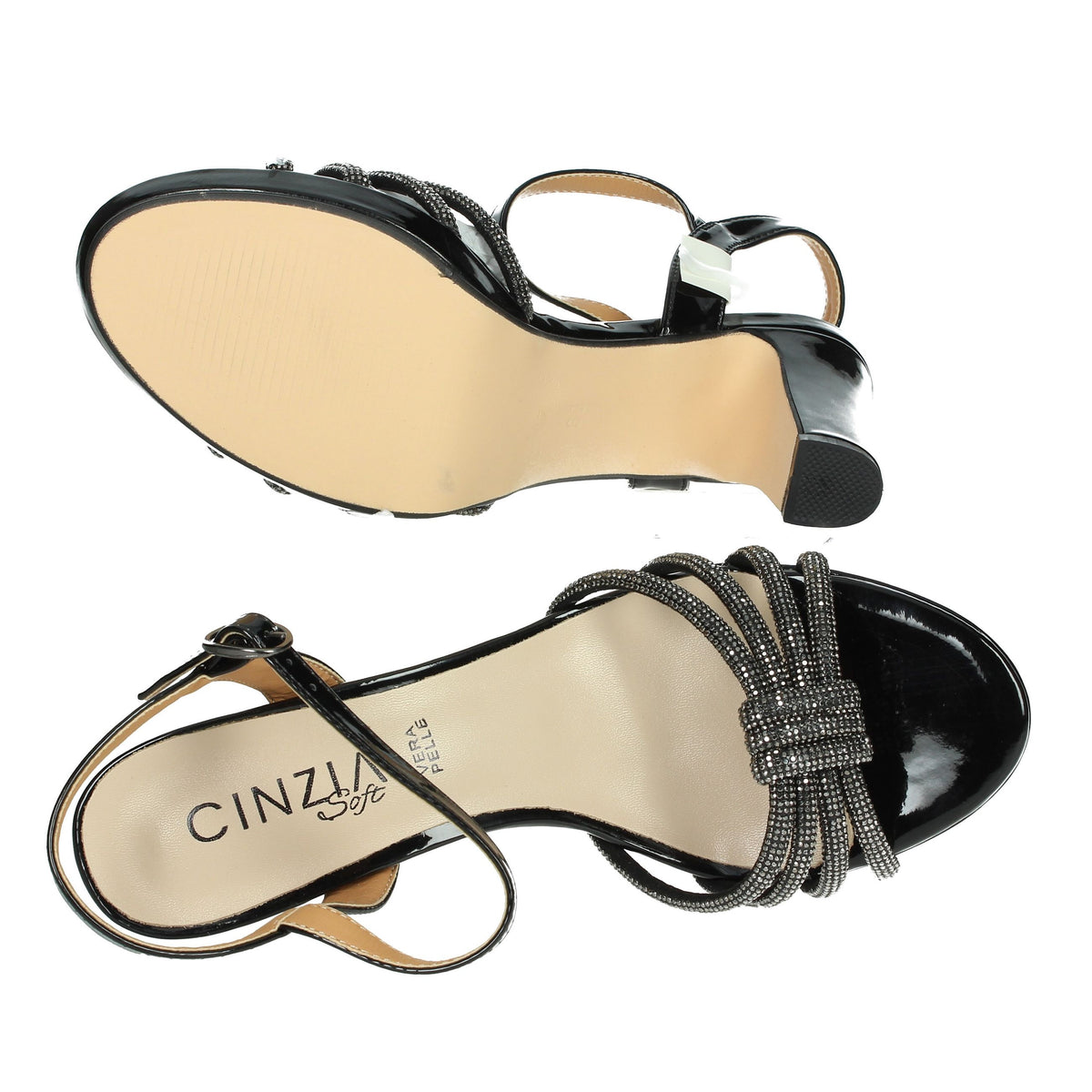 CINZIA SOFT Donna Sandali con tacco CN2002 Nero