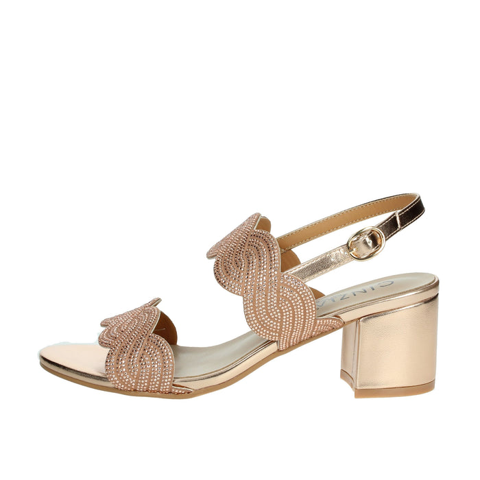 CINZIA SOFT Donna Sandali con tacco CN2015 Cipria