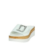 CINZIA SOFT Donna Ciabatte con zeppa IAF343455 Bianco
