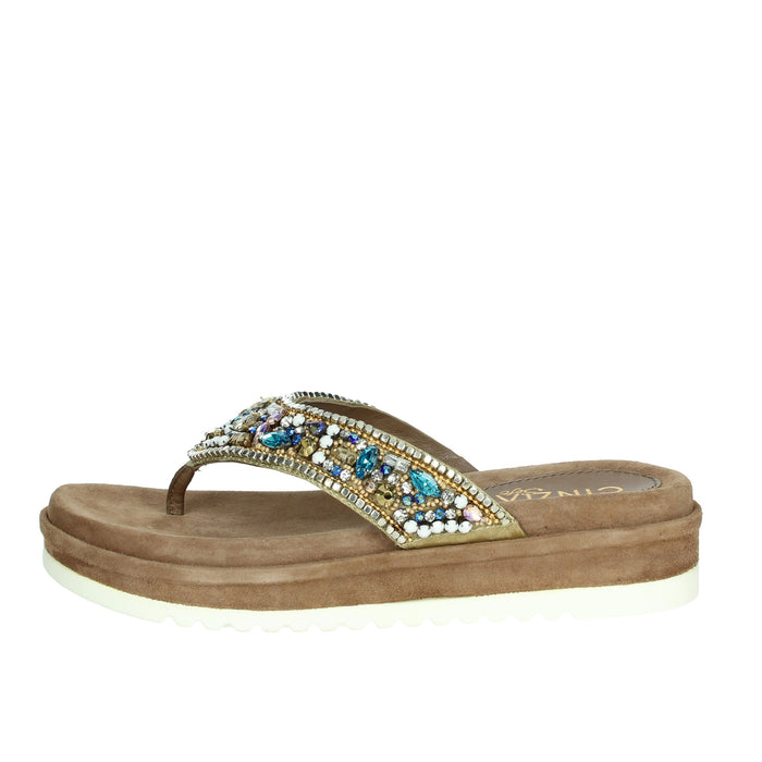 CINZIA SOFT Donna Infradito IT1023 Taupe