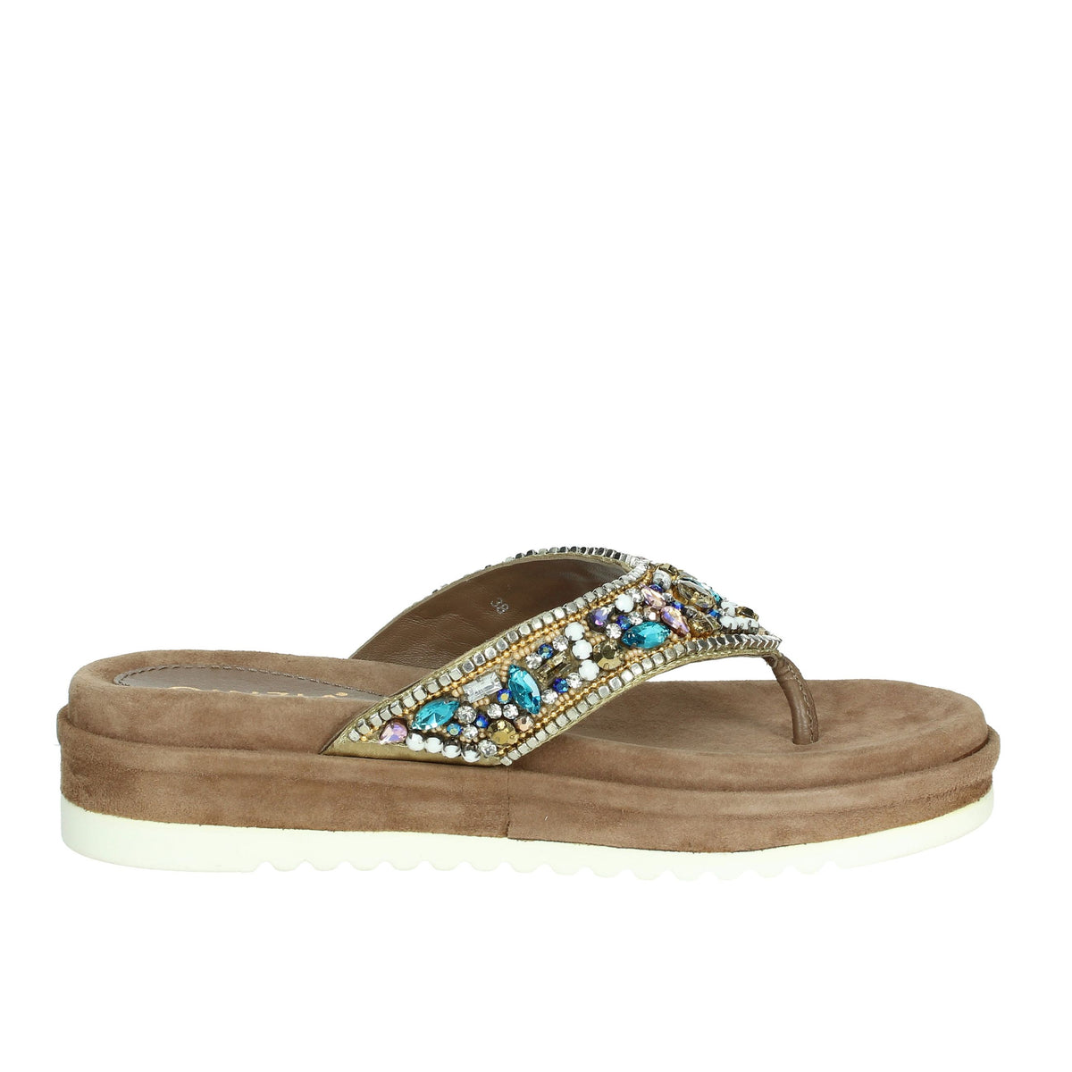 CINZIA SOFT Donna Infradito IT1023 Taupe