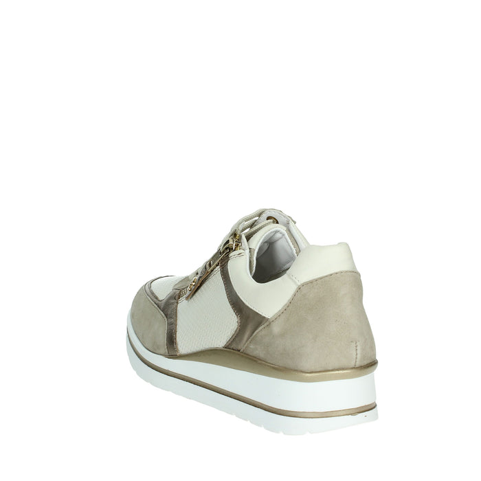 CINZIA SOFT Donna Sneakers bassa IV2021359 Beige/Oro