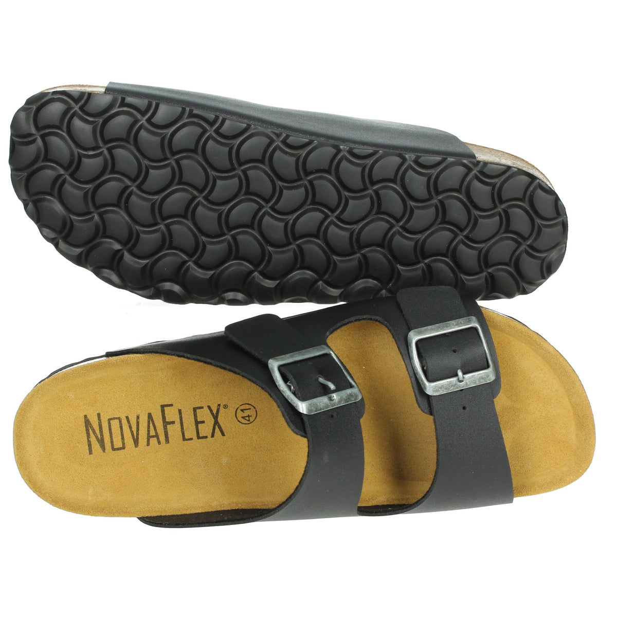 NOVAFLEX Uomo Ciabatte basse NOVIGLIO Nero