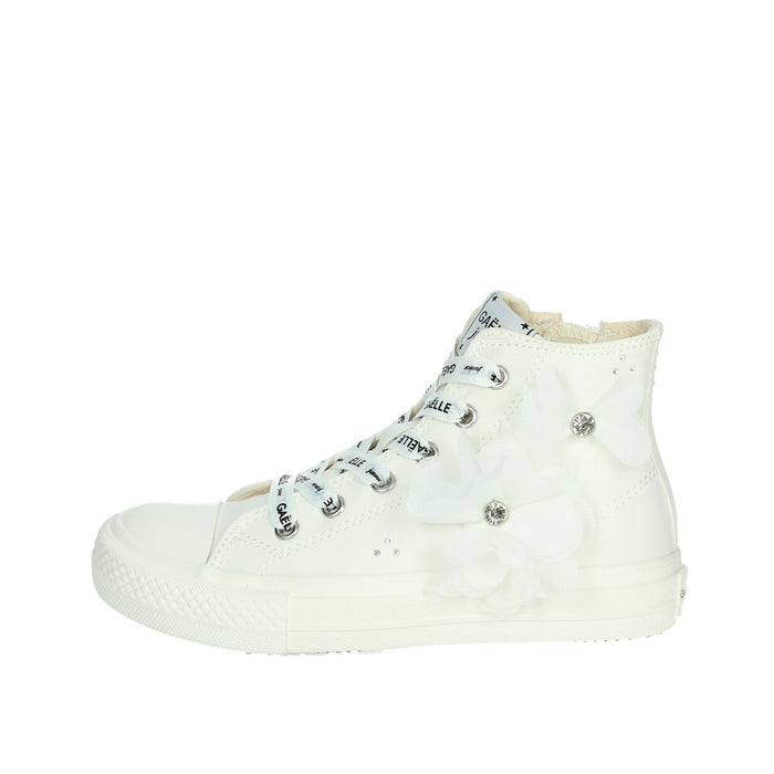 GAELLE PARIS Bambine e ragazze Sneakers alta GV0001T Bianco