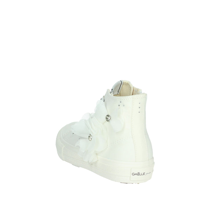 GAELLE PARIS Bambine e ragazze Sneakers alta GV0001T Bianco