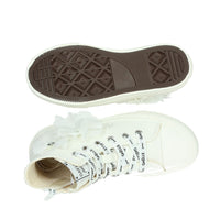GAELLE PARIS Bambine e ragazze Sneakers alta GV0001T Bianco