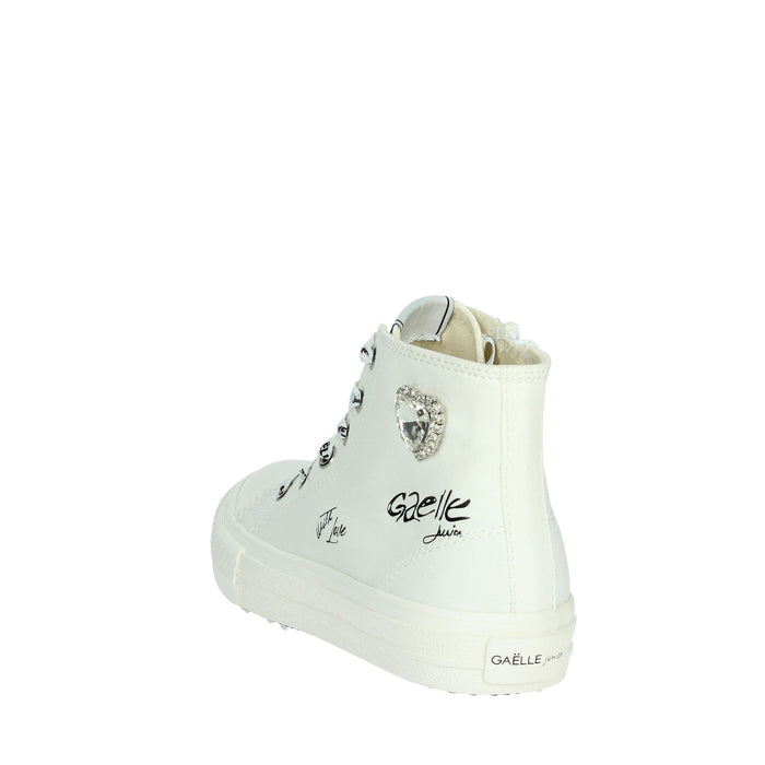GAELLE PARIS Bambine e ragazze Sneakers alta GV0002T Bianco