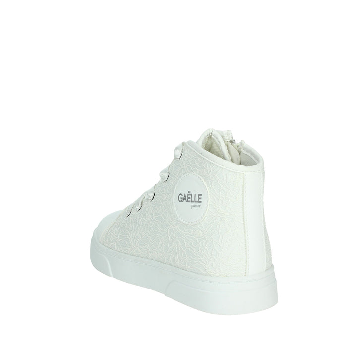 GAELLE PARIS Bambine e ragazze Sneakers alta GS0033S Bianco