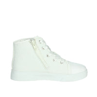 GAELLE PARIS Bambine e ragazze Sneakers alta GS0033S Bianco