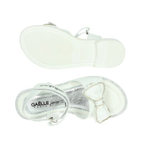 GAELLE PARIS Bambine e ragazze Sandali bassi GT0004S Bianco