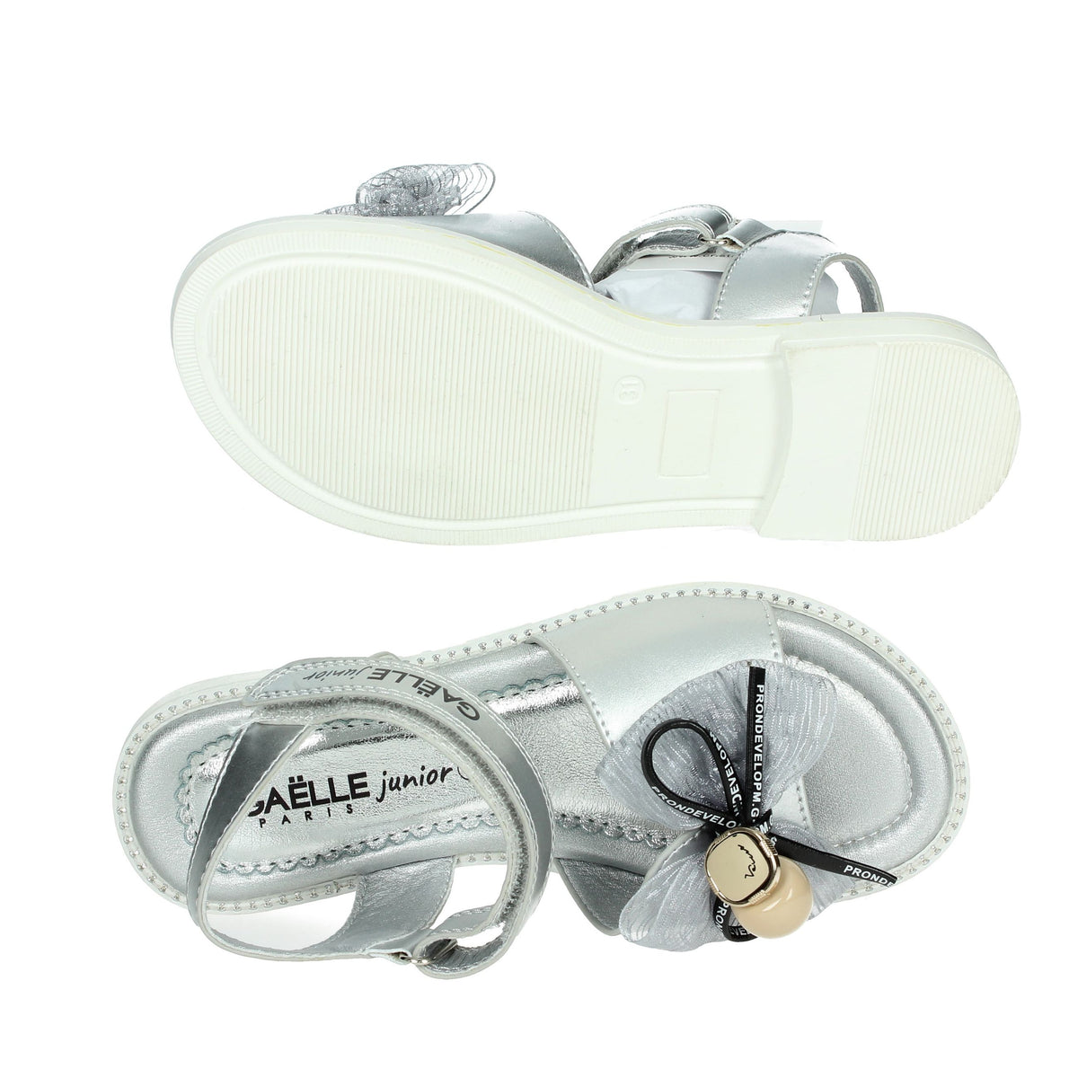 GAELLE PARIS Bambine e ragazze Sandali bassi GT0007S Argento