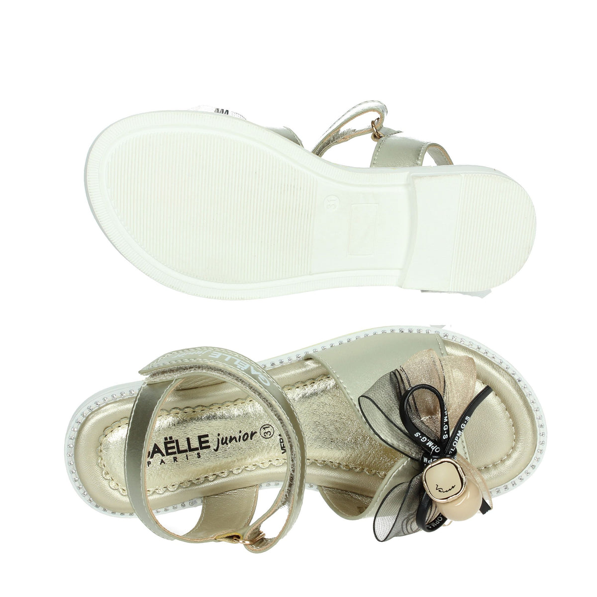 GAELLE PARIS Bambine e ragazze Sandali bassi GT0007S Oro