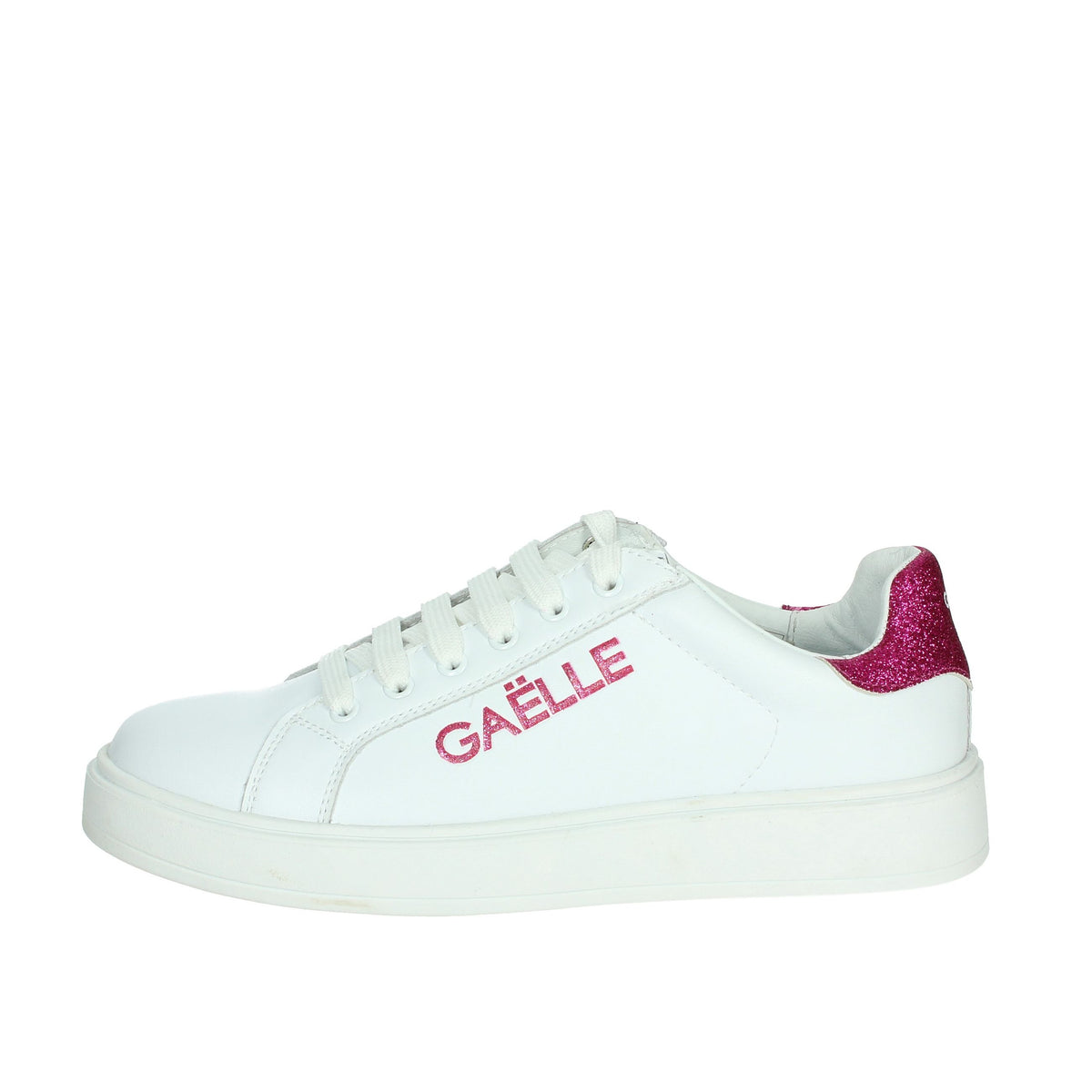 GAELLE PARIS Bambine e ragazze Sneakers bassa GS0026L Bianco/Fucsia