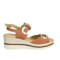 CINZIA SOFT Donna Sandali con zeppa IO19635 Cuoio