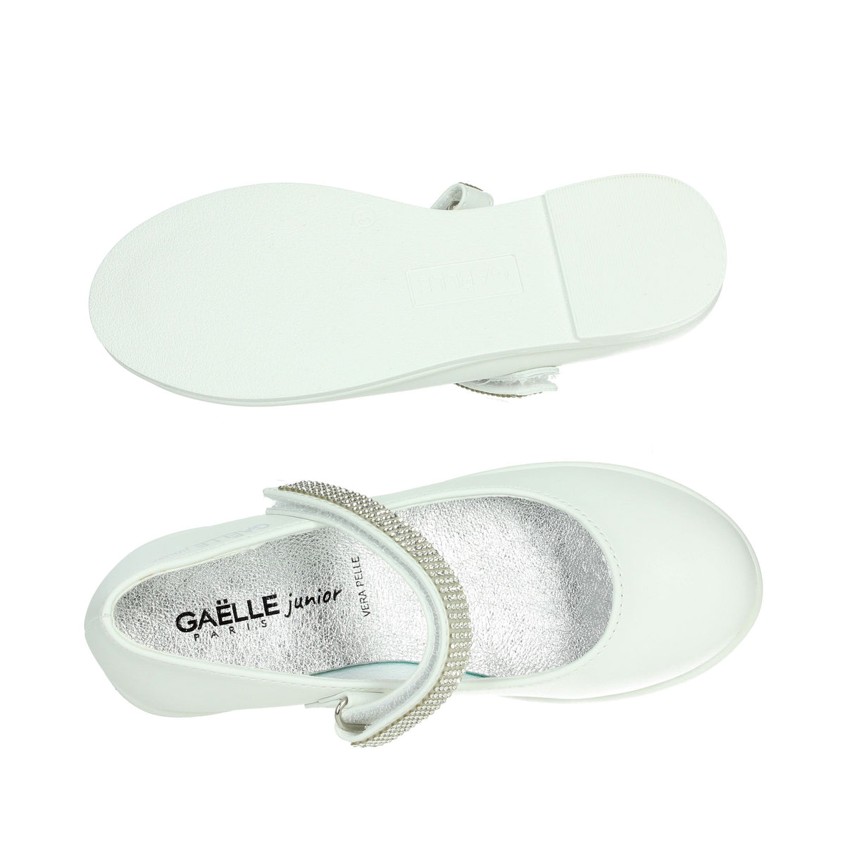 GAELLE PARIS Bambine e ragazze Ballerine GB0004S Bianco