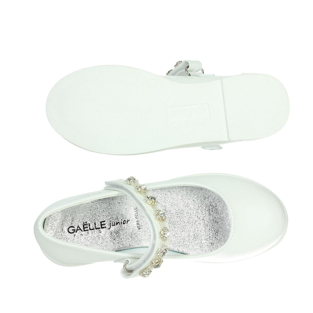 GAELLE PARIS Bambine e ragazze Ballerine GB0006S Bianco