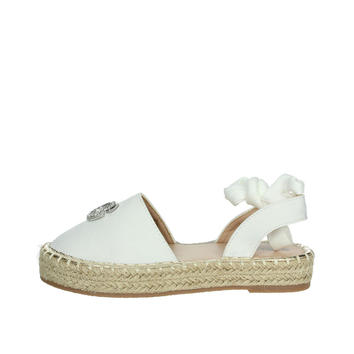 GAELLE PARIS Bambine e ragazze Espadrillas GE0002T Bianco