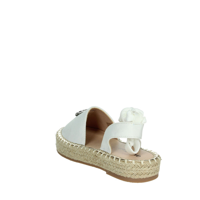 GAELLE PARIS Bambine e ragazze Espadrillas GE0002T Bianco
