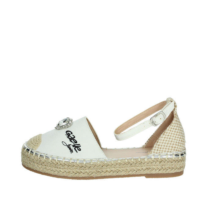 GAELLE PARIS Bambine e ragazze Espadrillas GE0001T Bianco
