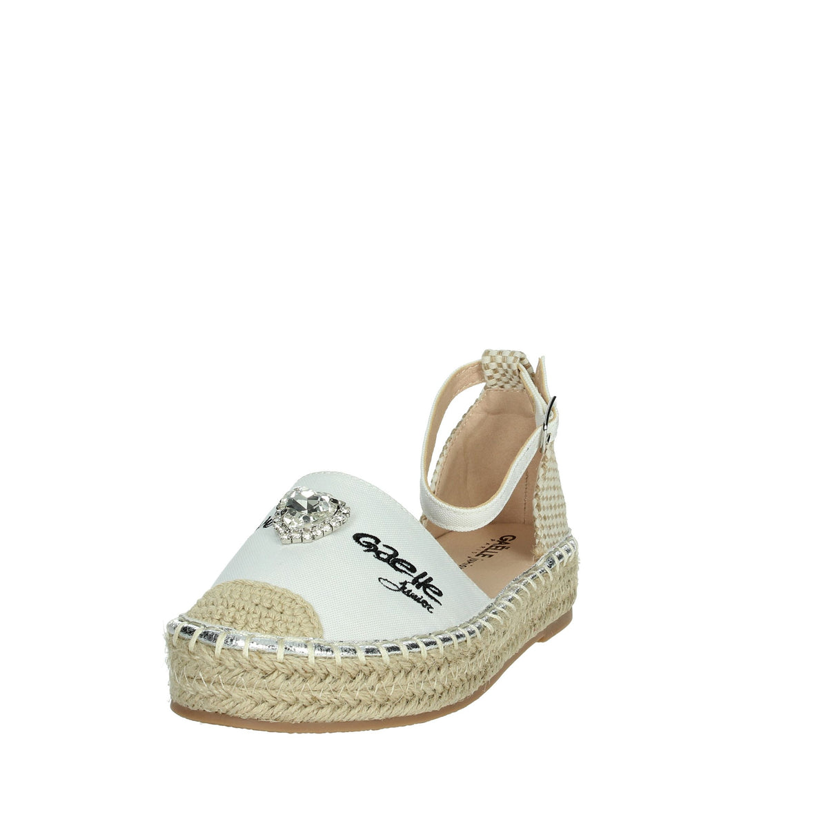 GAELLE PARIS Bambine e ragazze Espadrillas GE0001T Bianco
