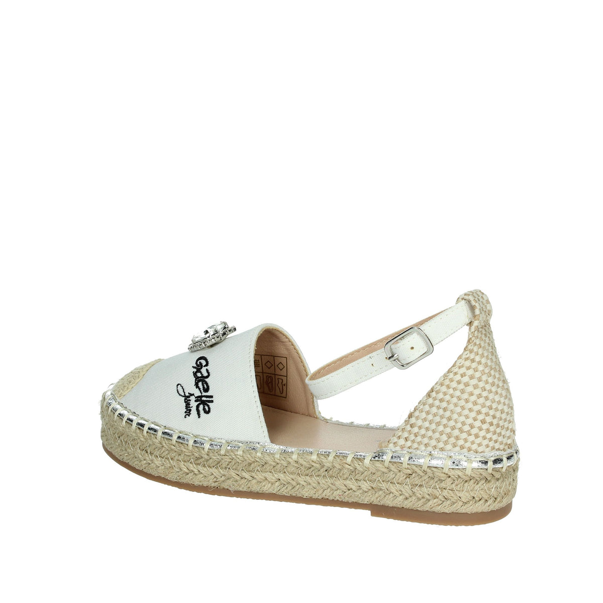 GAELLE PARIS Bambine e ragazze Espadrillas GE0001T Bianco