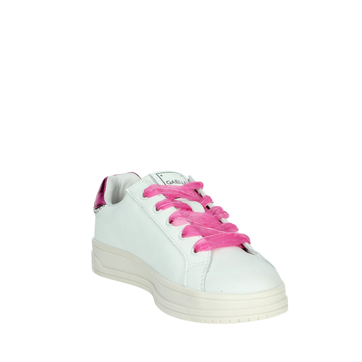 GAELLE PARIS Bambine e ragazze Sneakers bassa GS0014L Bianco/Fucsia