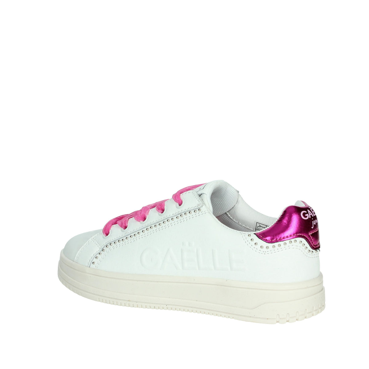 GAELLE PARIS Bambine e ragazze Sneakers bassa GS0014L Bianco/Fucsia