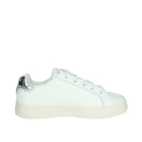 GAELLE PARIS Bambine e ragazze Sneakers bassa GS0014L Bianco/Argento