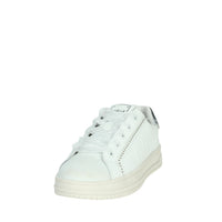 GAELLE PARIS Bambine e ragazze Sneakers bassa GS0014L Bianco/Argento