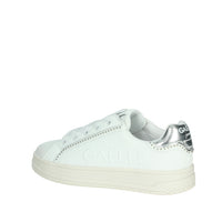 GAELLE PARIS Bambine e ragazze Sneakers bassa GS0014L Bianco/Argento