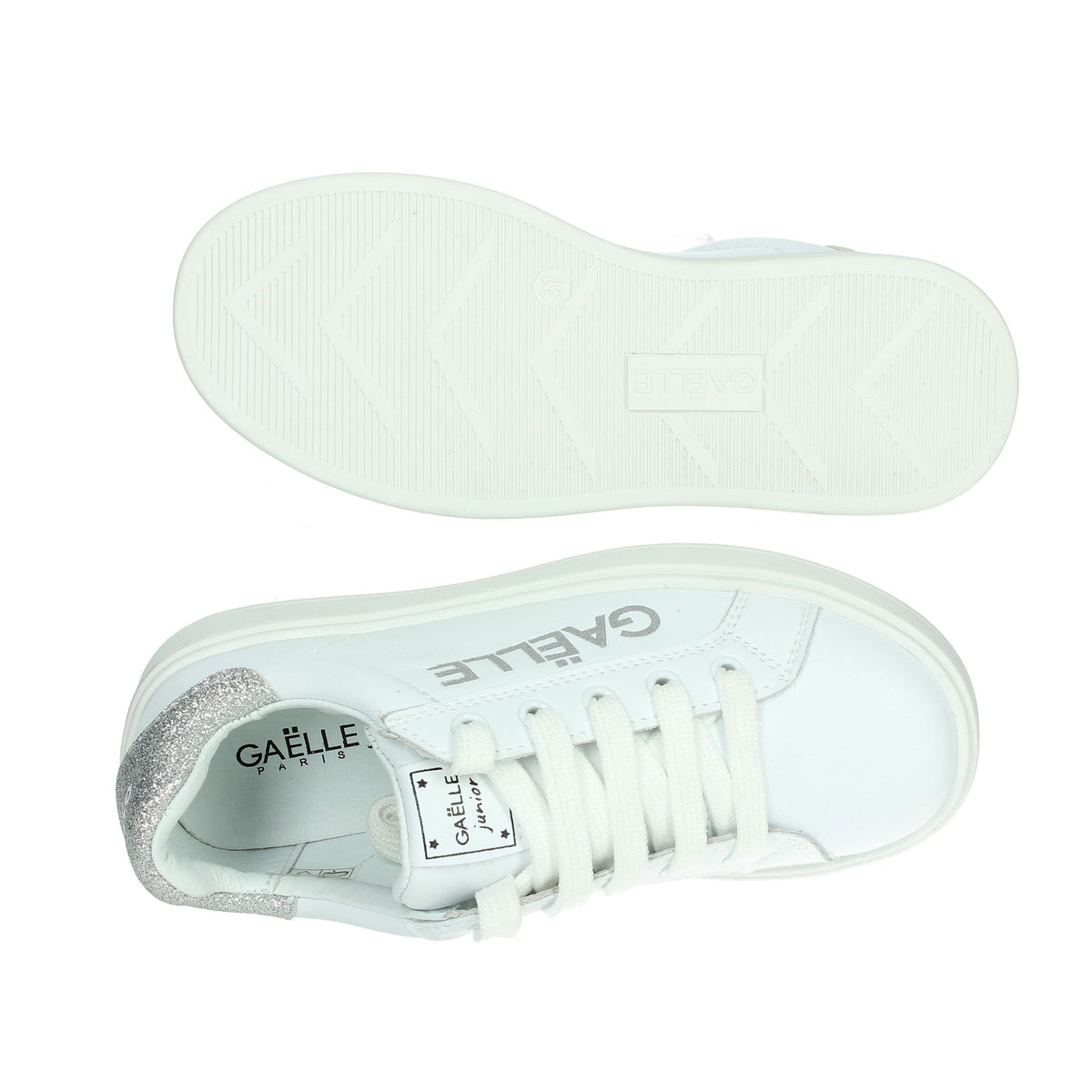 GAELLE PARIS Bambine e ragazze Sneakers bassa GS0026L Bianco