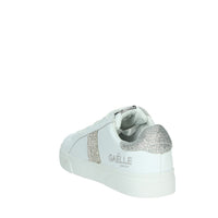 GAELLE PARIS Bambine e ragazze Sneakers bassa GS0021L Bianco/Argento