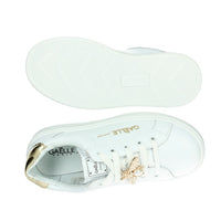 GAELLE PARIS Bambine e ragazze Sneakers bassa GS0022L Bianco/Oro