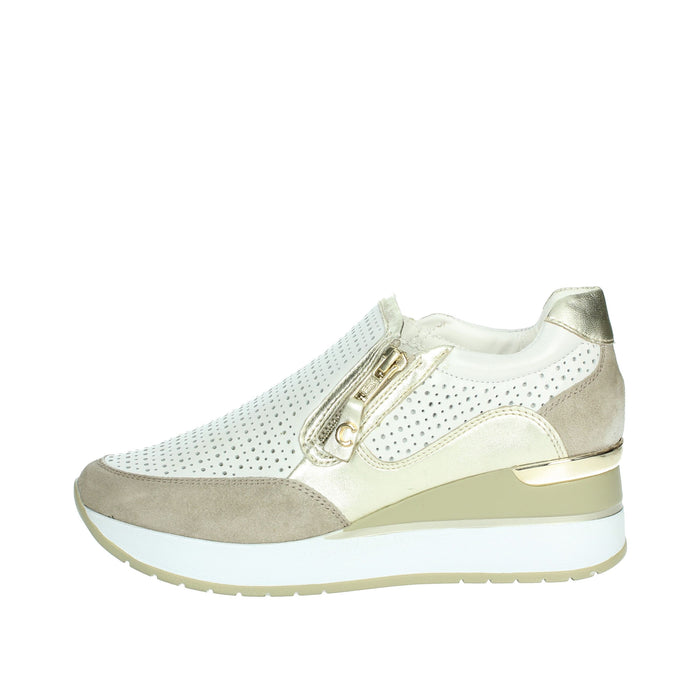 CINZIA SOFT Donna Sneakers bassa IV2521476G Bianco/Oro