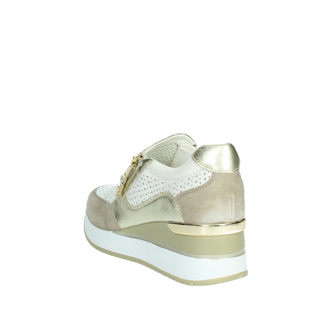 CINZIA SOFT Donna Sneakers bassa IV2521476G Bianco/Oro