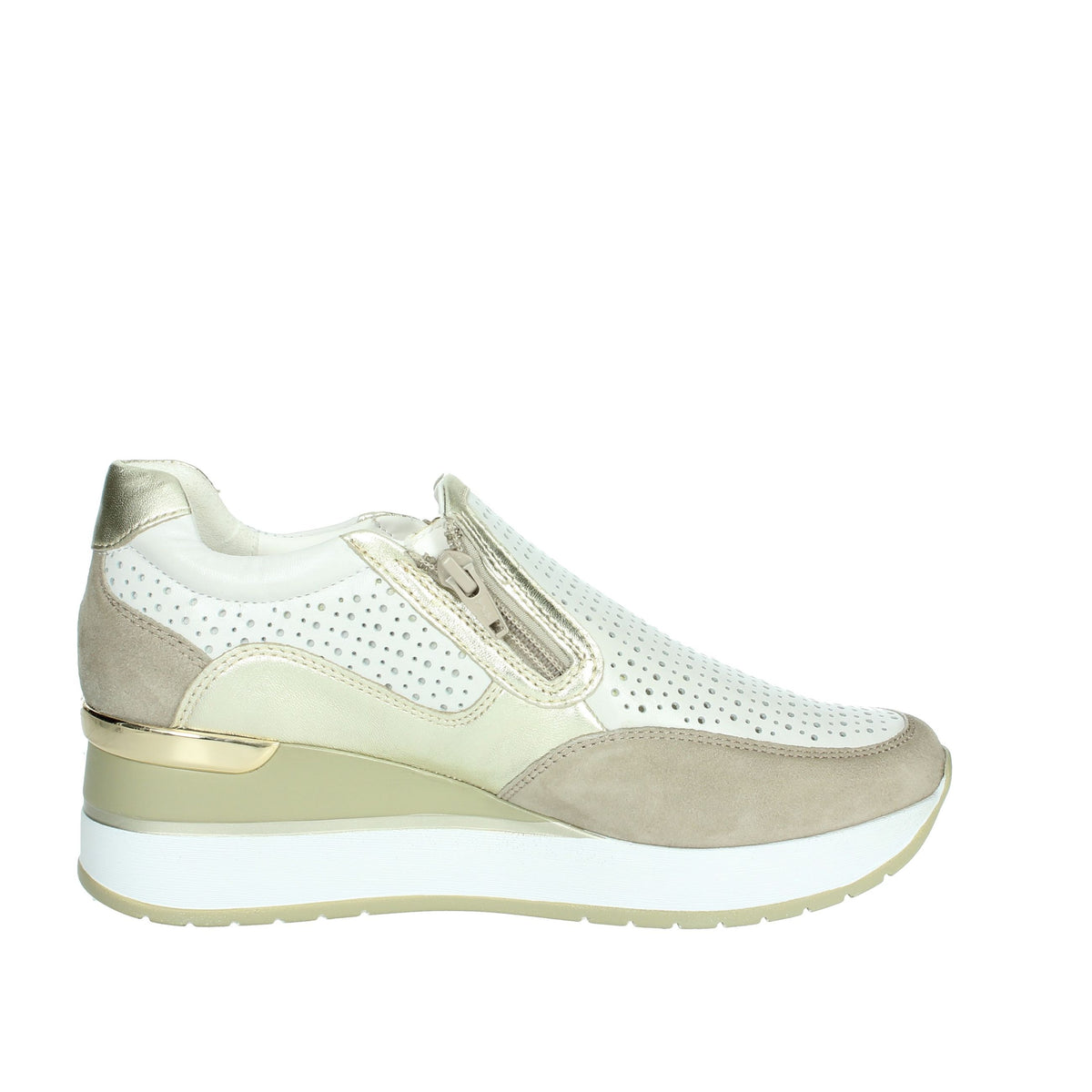 CINZIA SOFT Donna Sneakers bassa IV2521476G Bianco/Oro