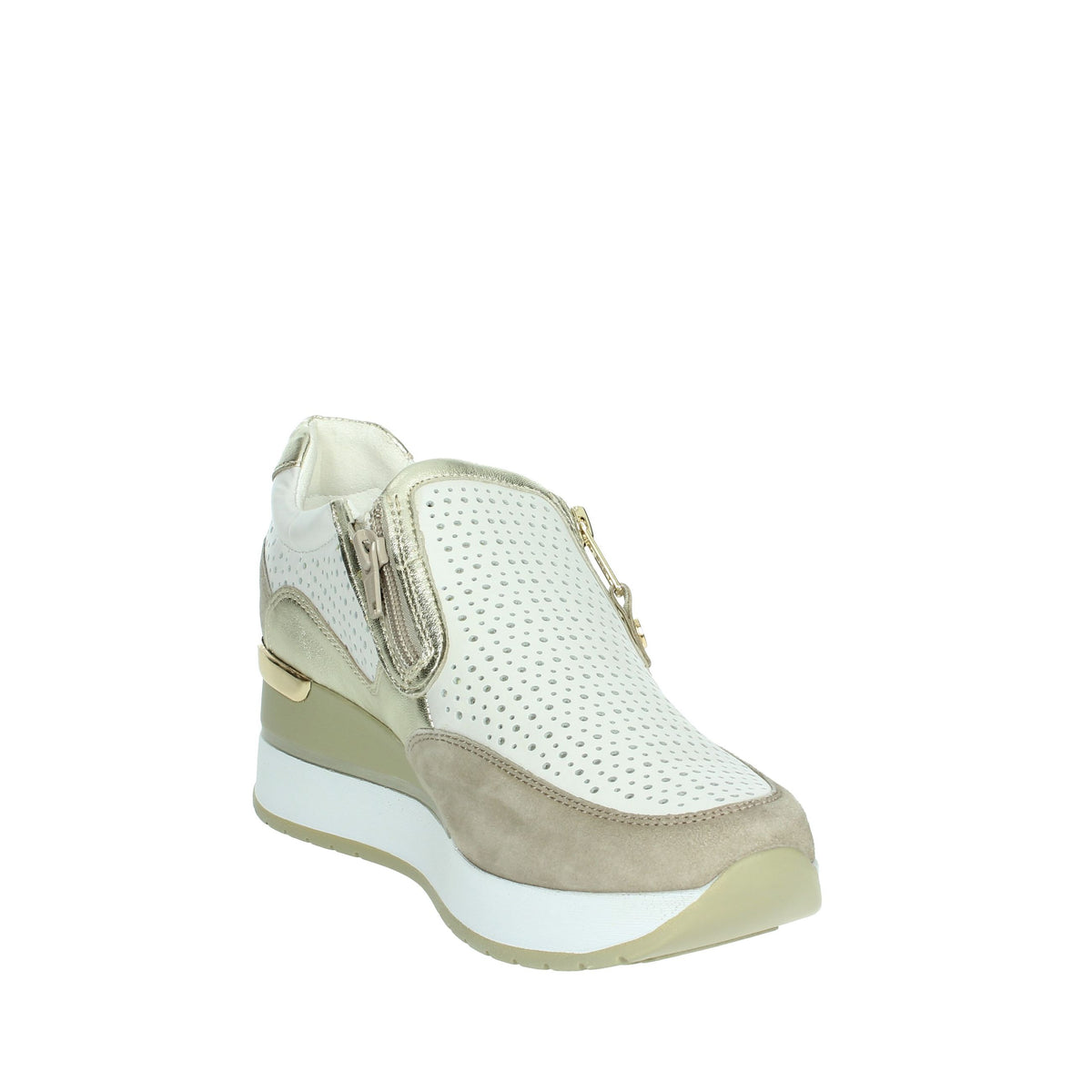 CINZIA SOFT Donna Sneakers bassa IV2521476G Bianco/Oro