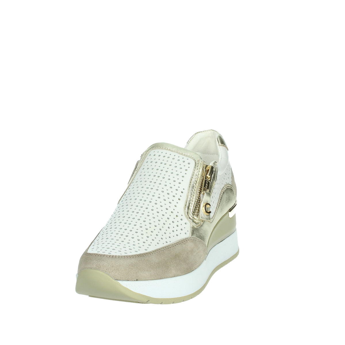 CINZIA SOFT Donna Sneakers bassa IV2521476G Bianco/Oro