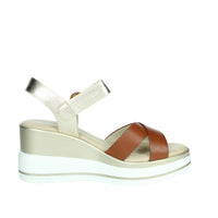 CINZIA SOFT Donna Sandali con zeppa SV619849-VM Cuoio