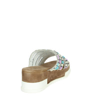 CINZIA SOFT Donna Ciabatte con zeppa IT1019 Grigio