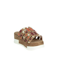 CINZIA SOFT Donna Ciabatte con zeppa IT1019 Taupe
